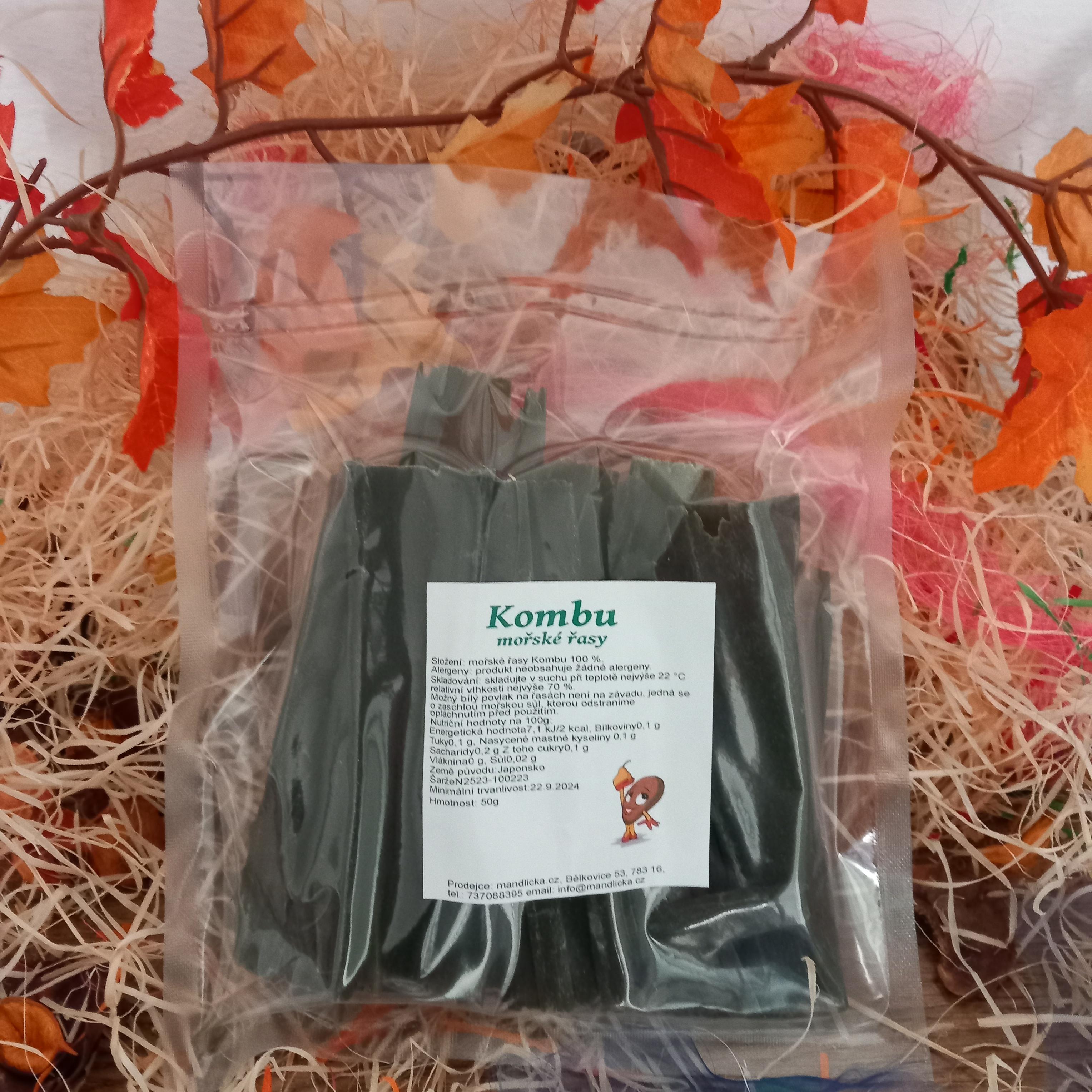 Mořské řasy Kombu 50g